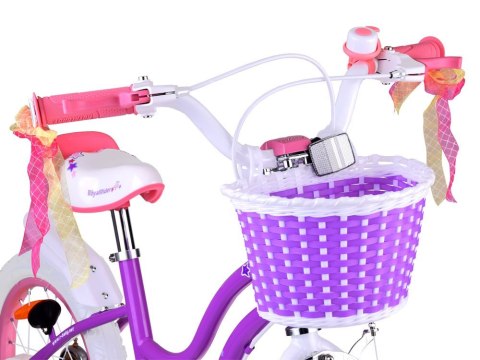 RoyalBaby Rower dziecięcy STAR GIRL 14" koszyk kółka boczne pchacz RB14G-1 RoyalBaby Rower dziecięcy STAR GIRL 14" koszyk kółka boczne pchacz RB14G-1