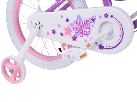 RoyalBaby Rower dziecięcy STAR GIRL 14" koszyk kółka boczne pchacz RB14G-1 RoyalBaby Rower dziecięcy STAR GIRL 14" koszyk kółka boczne pchacz RB14G-1