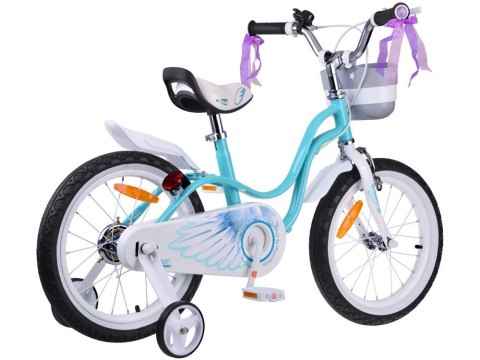 RoyalBaby dziecięcy Rower 16" Little Swan koszyk kółka boczne RB16-18 RoyalBaby dziecięcy Rower 16" Little Swan koszyk kółka boczne RB16-18