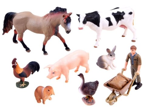 SERIA ZWIERZĘTA FARMA Zestaw zwierzęta zagrodowe + Farmer KOLEKCJA ZA2994 SERIA ZWIERZĘTA FARMA Zestaw zwierzęta zagrodowe + Farmer KOLEKCJA ZA2994