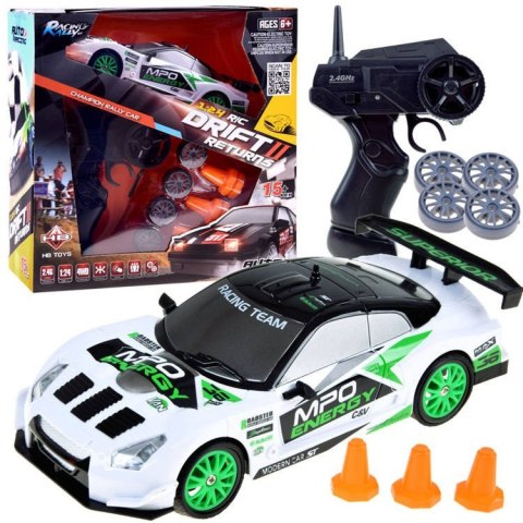 Samochód zdalnie sterowany do driftu AUTO drift pilot RC pachołki RC0506 Samochód zdalnie sterowany do driftu AUTO drift pilot RC pachołki RC0506