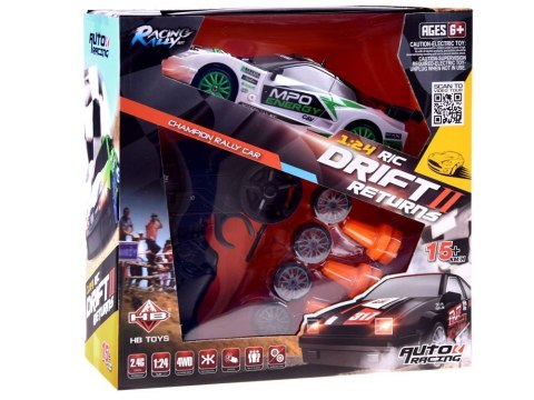 Samochód zdalnie sterowany do driftu AUTO drift pilot RC pachołki RC0506 Samochód zdalnie sterowany do driftu AUTO drift pilot RC pachołki RC0506