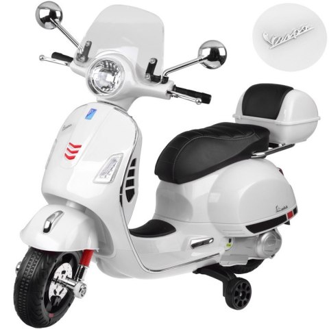 Skuter elektryczny na akumulator VESPA GTS Super dla dziecka PA0333 Skuter elektryczny na akumulator VESPA GTS Super dla dziecka PA0333