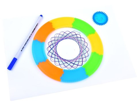 Spirograf Zestaw do rysowania KREATYWNE spirale Pomoc w rysowaniu TA0080 Spirograf Zestaw do rysowania KREATYWNE spirale Pomoc w rysowaniu TA0080