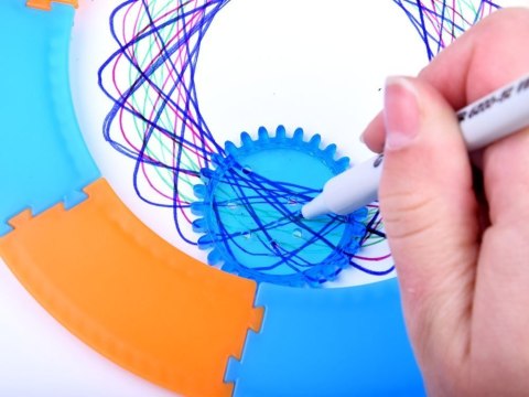 Spirograf Zestaw do rysowania KREATYWNE spirale Pomoc w rysowaniu TA0080 Spirograf Zestaw do rysowania KREATYWNE spirale Pomoc w rysowaniu TA0080