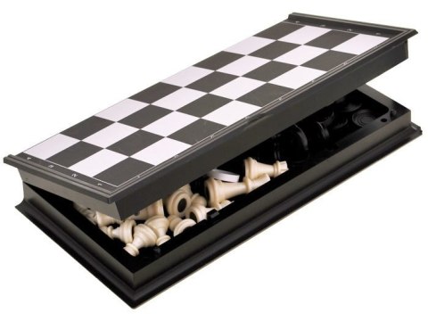 Szachy Warcaby magnetyczne turystyczne 2w1 GR0141 Szachy Warcaby magnetyczne turystyczne 2w1 GR0141