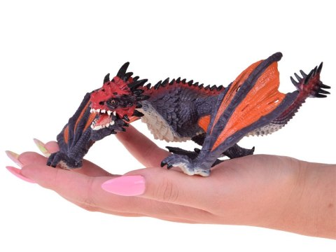 Szaro pomarańczowy Smok figurka do zabawy 21 cm ZA5022 Szaro pomarańczowy Smok figurka do zabawy 21 cm ZA5022
