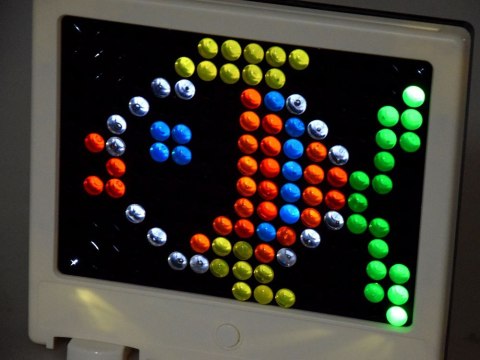 Tablica led mozaika z lampkami układanka ZA4188 Tablica led mozaika z lampkami układanka ZA4188