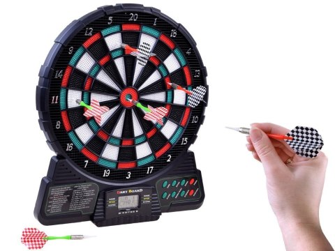 Tarcza elektroniczna DART 18 gier rzutki SP0651 Tarcza elektroniczna DART 18 gier rzutki SP0651