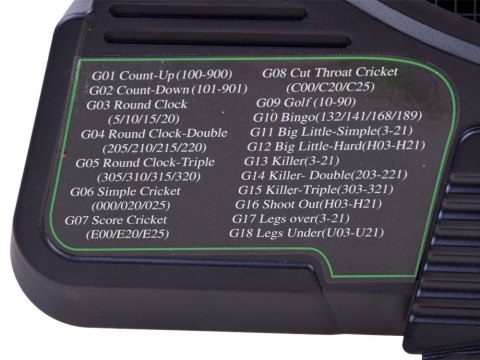 Tarcza elektroniczna DART 18 gier rzutki SP0651 Tarcza elektroniczna DART 18 gier rzutki SP0651