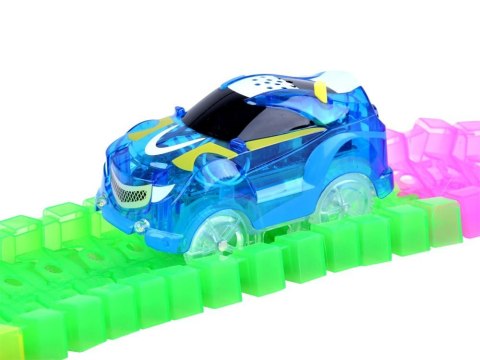 Tor fluo świeci auto na pilota 656cm dźwięk ZA3309 Tor fluo świeci auto na pilota 656cm dźwięk ZA3309