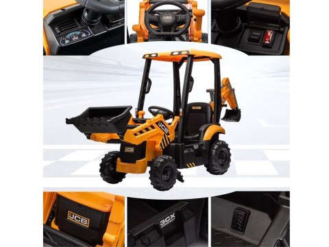 Traktor Koparka Ładowarka na akumulator Duży pojazd budowlany 4w1 PA0312 Traktor Koparka Ładowarka na akumulator Duży pojazd budowlany 4w1 PA0312
