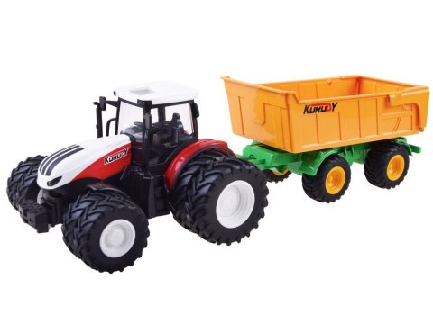 Traktor na pilota gumowe koła + przyczepa RC0601 Traktor na pilota gumowe koła + przyczepa RC0601