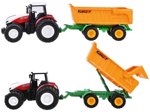 Traktor na pilota gumowe koła + przyczepa RC0601 Traktor na pilota gumowe koła + przyczepa RC0601