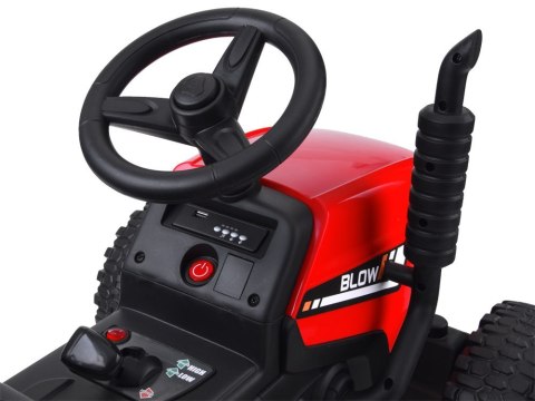 Traktor z przyczepą na akumulator + pilot PA0242 Traktor z przyczepą na akumulator + pilot PA0242