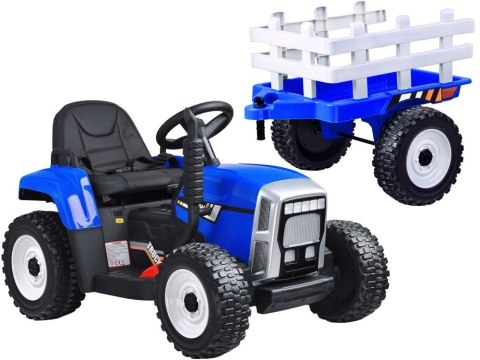 Traktor z przyczepą na akumulator + pilot PA0242 Traktor z przyczepą na akumulator + pilot PA0242