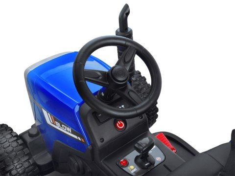 Traktor z przyczepą na akumulator + pilot PA0242 Traktor z przyczepą na akumulator + pilot PA0242