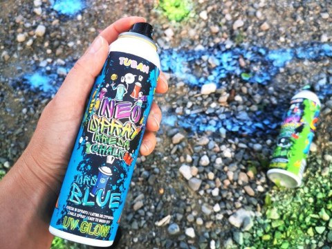 Tuban neonowa Kreda spray zrób graffiti ZA4518 Tuban neonowa Kreda spray zrób graffiti ZA4518
