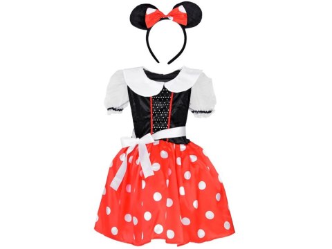Uroczy Kostium Strój Myszki Minnie dla Dziewczynki przebranie L/XL ZA5280 Uroczy Kostium Strój Myszki Minnie dla Dziewczynki przebranie L/XL ZA5280