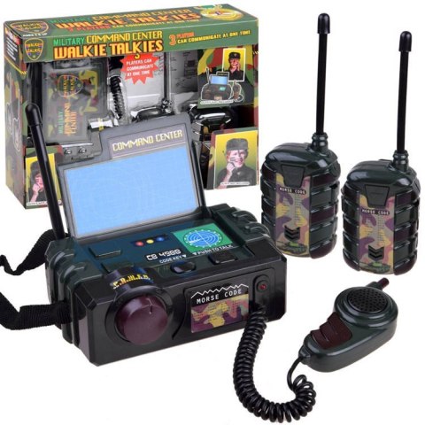 WALKIE TALKIE CENTRALA Krótkofalówka wojsko ZA0627 WALKIE TALKIE CENTRALA Krótkofalówka wojsko ZA0627