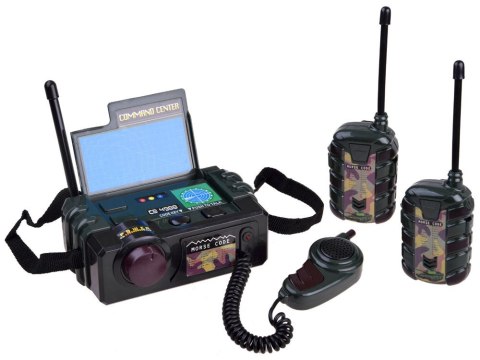 WALKIE TALKIE CENTRALA Krótkofalówka wojsko ZA0627 WALKIE TALKIE CENTRALA Krótkofalówka wojsko ZA0627