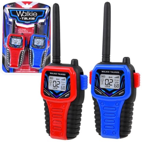 Walkie talkie krótkofalówka zasięg do 35m ZA4453 Walkie talkie krótkofalówka zasięg do 35m ZA4453
