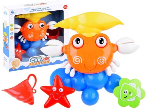 Zabawka do kąpieli Kolorowy krab z fontanna ZA3698 Zabawka do kąpieli Kolorowy krab z fontanna ZA3698