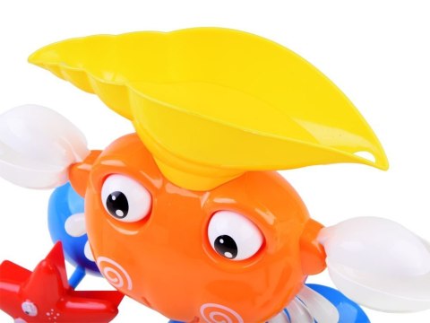 Zabawka do kąpieli Kolorowy krab z fontanna ZA3698 Zabawka do kąpieli Kolorowy krab z fontanna ZA3698