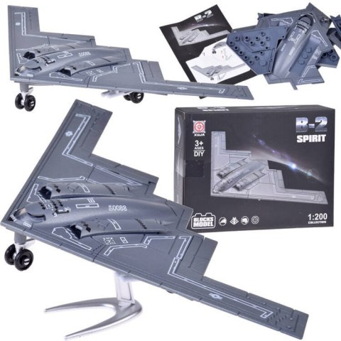 Zbuduj legendarny bombowiec B-2 Spirit model Samolot 1:200 ZA5025 Zbuduj legendarny bombowiec B-2 Spirit model Samolot 1:200 ZA5025