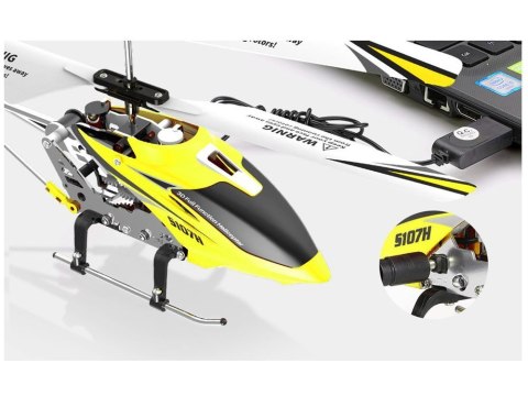 Zdalnie sterowany Metalowy Helikopter Syma S107H Stabilizacja Gyro RC0544 Zdalnie sterowany Metalowy Helikopter Syma S107H Stabilizacja Gyro RC0544