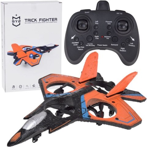 Zdalnie sterowany Podniebny Myśliwiec Trick Fighter Akrobacje 360st RC0701 Zdalnie sterowany Podniebny Myśliwiec Trick Fighter Akrobacje 360st RC0701
