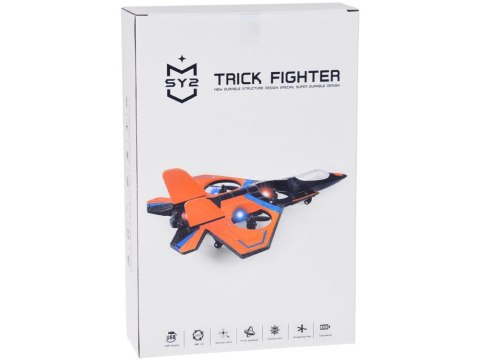 Zdalnie sterowany Podniebny Myśliwiec Trick Fighter Akrobacje 360st RC0701 Zdalnie sterowany Podniebny Myśliwiec Trick Fighter Akrobacje 360st RC0701