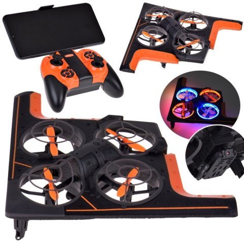 Zdalnie sterowany dron Quadcopter pojazd latający na aplikację RC0702 Zdalnie sterowany dron Quadcopter pojazd latający na aplikację RC0702