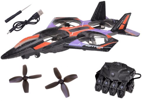 Zdalnie sterowany dron combat -pojazd latający+kolorowe diody RC0704 PO Zdalnie sterowany dron combat -pojazd latający+kolorowe diody RC0704 PO