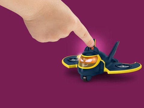 Zestaw autek DC BATWHEELS Pojazdy ze światłami Batwing Redbird ZA6046 Zestaw autek DC BATWHEELS Pojazdy ze światłami Batwing Redbird ZA6046