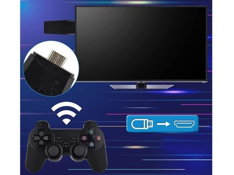 Zestaw Gra Konsola HDMI RETRO + 2 pady Ponad 20000 gier jak kiedyś GR0696 Zestaw Gra Konsola HDMI RETRO + 2 pady Ponad 20000 gier jak kiedyś GR0696