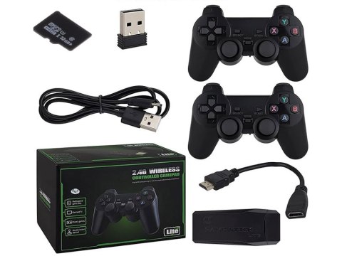 Zestaw Gra Konsola HDMI RETRO + 2 pady Ponad 20000 gier jak kiedyś GR0696 Zestaw Gra Konsola HDMI RETRO + 2 pady Ponad 20000 gier jak kiedyś GR0696