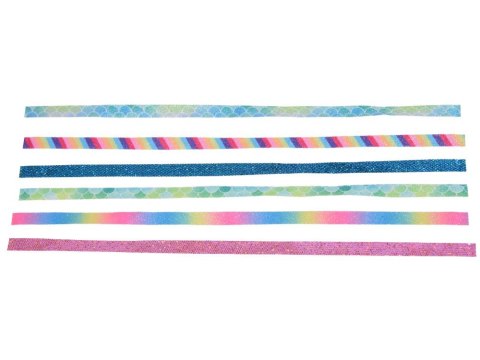 Zestaw kreatywny SYRENKA - zrób ozdobne syrenkowe opaski do włosów ZA5580