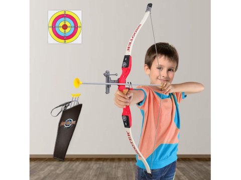 Zestaw łuczniczy łuk strzały tarcza ZA4410 Zestaw łuczniczy łuk strzały tarcza ZA4410