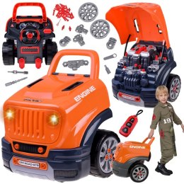 Zestaw mechanika: Ruchomy WARSZTAT SAMOCHODOWY + światło i dźwięk ZA5738