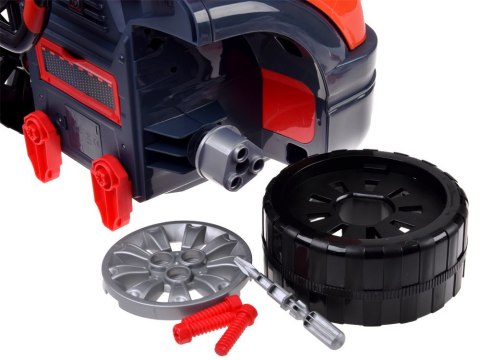 Zestaw mechanika: Ruchomy WARSZTAT SAMOCHODOWY + światło i dźwięk ZA5738 Zestaw mechanika: Ruchomy WARSZTAT SAMOCHODOWY + światło i dźwięk ZA5738
