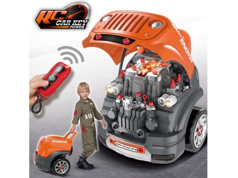Zestaw mechanika: Ruchomy WARSZTAT SAMOCHODOWY + światło i dźwięk ZA5738 Zestaw mechanika: Ruchomy WARSZTAT SAMOCHODOWY + światło i dźwięk ZA5738