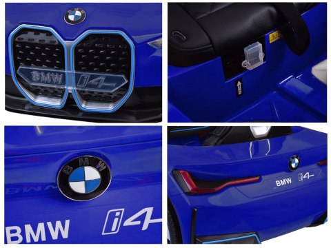 Autko na akumulator elektryczne BMW i4 dla dziecka pilot PA0310 NI Autko na akumulator elektryczne BMW i4 dla dziecka pilot PA0310 NI