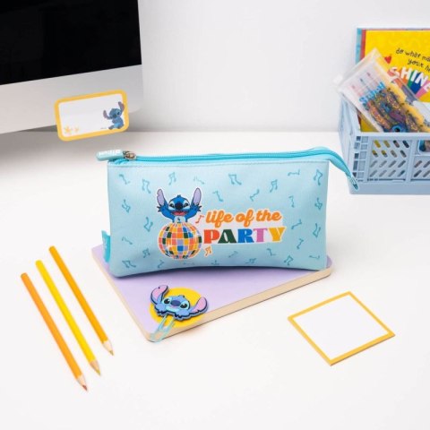 Disney Stitch - Piórnik 3-komorowy z kolekcji Waves Disney Stitch - Piórnik 3-komorowy z kolekcji Waves