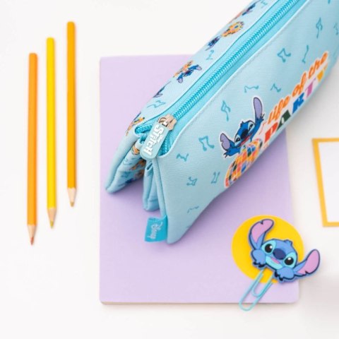 Disney Stitch - Piórnik 3-komorowy z kolekcji Waves Disney Stitch - Piórnik 3-komorowy z kolekcji Waves