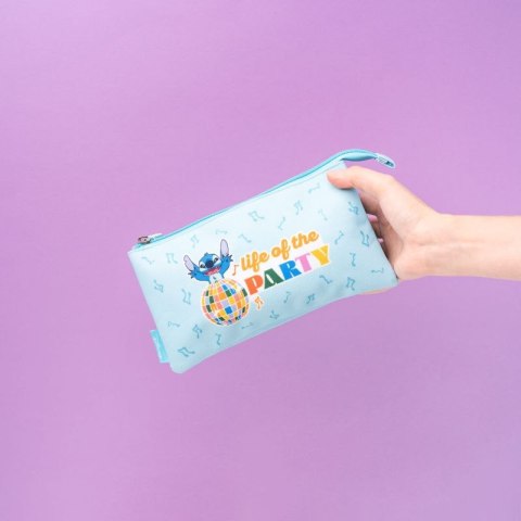 Disney Stitch - Piórnik 3-komorowy z kolekcji Waves Disney Stitch - Piórnik 3-komorowy z kolekcji Waves
