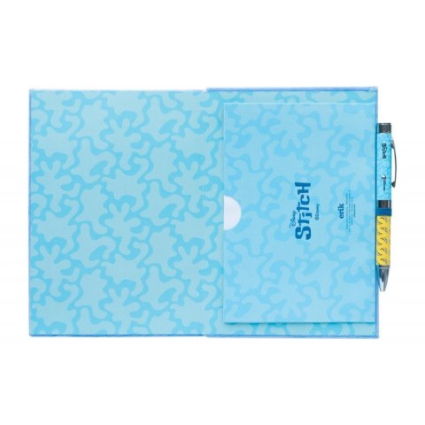 Disney Stitch - Pluszowy notatnik A5 + długopis latarka z kolekcji Tropical Disney Stitch - Pluszowy notatnik A5 + długopis latarka z kolekcji Tropical