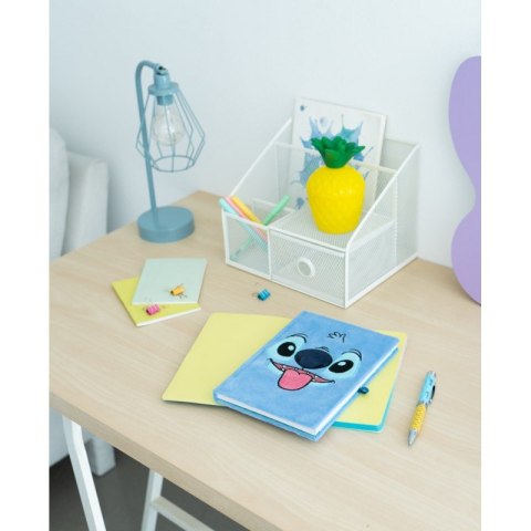 Disney Stitch - Pluszowy notatnik A5 + długopis latarka z kolekcji Tropical Disney Stitch - Pluszowy notatnik A5 + długopis latarka z kolekcji Tropical