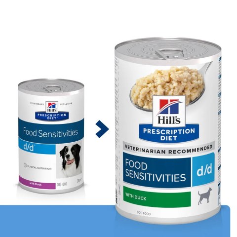 Hill's PD Prescription Diet Canine d/d Kaczka 370g Hill's PD Prescription Diet Canine d/d Kaczka 370g