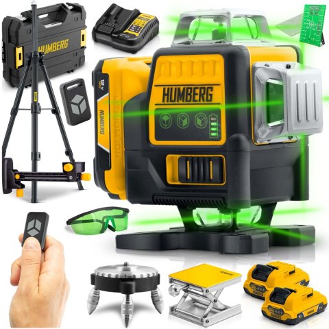Laser krzyżowy w walizce + statyw Humberg HM-171 Laser krzyżowy w walizce + statyw Humberg HM-171